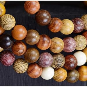 Gorgeous Natural Round Polished Rosewood Loose Beads