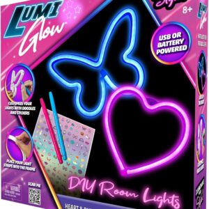 DIY Room Lights – Heart, Butterfly and Neon Lights