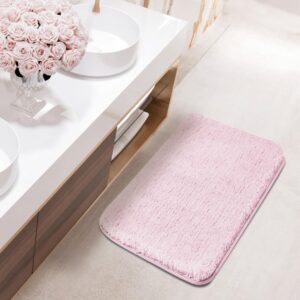 Shaggy Bath Rugs for Bathroom Non Slip 17″ X 24″
