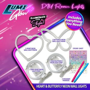 DIY Room Lights – Heart, Butterfly and Neon Lights